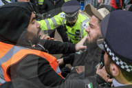 Pro Hamas Al Quds London March meets with opposition