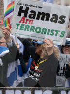 Pro Hamas Al Quds London March meets with opposition