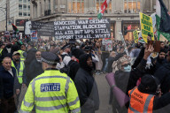 Pro Hamas Al Quds London March meets with opposition