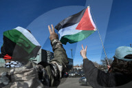 Fight Back For Palestine Protest In Edmonton 
