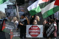 Fight Back For Palestine Protest In Edmonton 