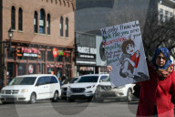 Fight Back For Palestine Protest In Edmonton 
