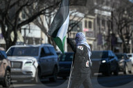 Fight Back For Palestine Protest In Edmonton 