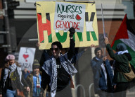 Fight Back For Palestine Protest In Edmonton 