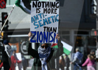 Fight Back For Palestine Protest In Edmonton 