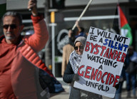 Fight Back For Palestine Protest In Edmonton 