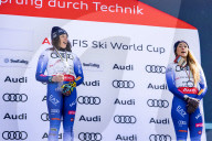 2025 Audi FIS Ski World Cup Finals - Women's Overall Downhill Awards