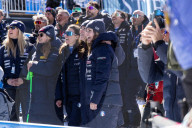 2025 Audi FIS Ski World Cup Finals - Women's Overall Downhill Awards