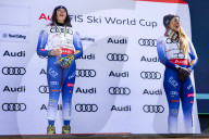 2025 Audi FIS Ski World Cup Finals - Women's Overall Downhill Awards