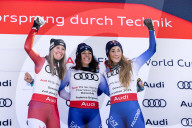 2025 Audi FIS Ski World Cup Finals - Women's Overall Downhill Awards