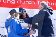 2025 Audi FIS Ski World Cup Finals - Women's Overall Downhill Awards