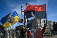 Ukrainian Community In Edmonton Commemorates Bucha Massacre Anniversary