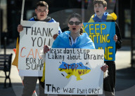 Ukrainian Community In Edmonton Commemorates Bucha Massacre Anniversary