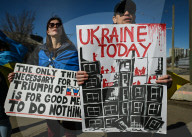 Ukrainian Community In Edmonton Commemorates Bucha Massacre Anniversary