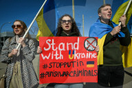 Ukrainian Community In Edmonton Commemorates Bucha Massacre Anniversary