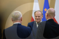 Poland's PM Donald Tusk Holds Meeting About Deregulation Process.