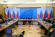 Poland's PM Donald Tusk Holds Meeting About Deregulation Process.