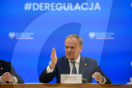 Poland's PM Donald Tusk Holds Meeting About Deregulation Process.
