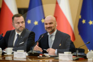 Poland's PM Donald Tusk Holds Meeting About Deregulation Process.