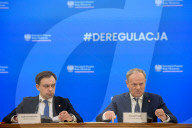Poland's PM Donald Tusk Holds Meeting About Deregulation Process.