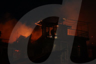 Fire Gutted Residential Houses In Old Town Baramulla