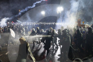 Protest In Istanbul Against The Arrest Of Istanbul Mayor Imamoglu