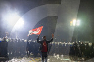 Protest In Istanbul Against The Arrest Of Istanbul Mayor Imamoglu