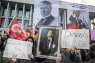Protest In Istanbul Against The Arrest Of Istanbul Mayor Imamoglu