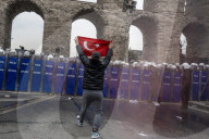 Protest In Istanbul Against The Arrest Of Istanbul Mayor Imamoglu