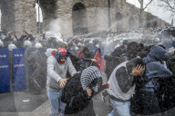 Protest In Istanbul Against The Arrest Of Istanbul Mayor Imamoglu