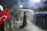 Protest In Istanbul Against The Arrest Of Istanbul Mayor Imamoglu