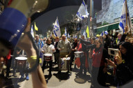 Protesters Rally in Jerusalem Against Israeli Government 