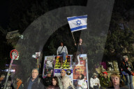 Protesters Rally in Jerusalem Against Israeli Government 