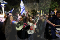 Protesters Rally in Jerusalem Against Israeli Government 
