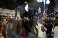 Protesters Rally in Jerusalem Against Israeli Government 