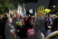 Protesters Rally in Jerusalem Against Israeli Government 