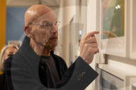 Joel Meyerowitz Attends The Opening Of "A Sense Of Wonder", First Meyerowitz Anthological Exhibitions In Italy.