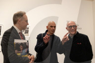 Joel Meyerowitz Attends The Opening Of "A Sense Of Wonder", First Meyerowitz Anthological Exhibitions In Italy.