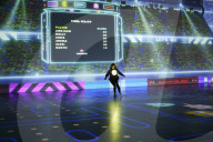 Pac-Man Live: filching fruit and fleeing ghosts in human-sized video game