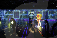 Pac-Man Live: filching fruit and fleeing ghosts in human-sized video game