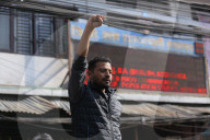Protestors Burn Effigy Of Nepal Minister Against Deposition Of Electricity Authority Chief