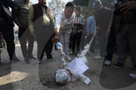 Protestors Burn Effigy Of Nepal Minister Against Deposition Of Electricity Authority Chief