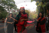 Red Procession Held To Pay Tribute To Martyrs