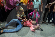 Police And Garment Workers Clash