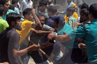 Police And Garment Workers Clash