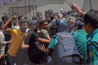Police And Garment Workers Clash