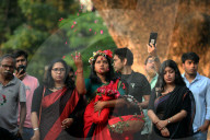 Red Procession Held To Pay Tribute To Martyrs