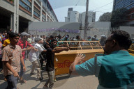 Police And Garment Workers Clash
