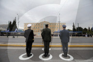 Military Parade In Athens For The Anniversary Of National Independence Day Of 25th March 1821.