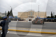 Military Parade In Athens For The Anniversary Of National Independence Day Of 25th March 1821.